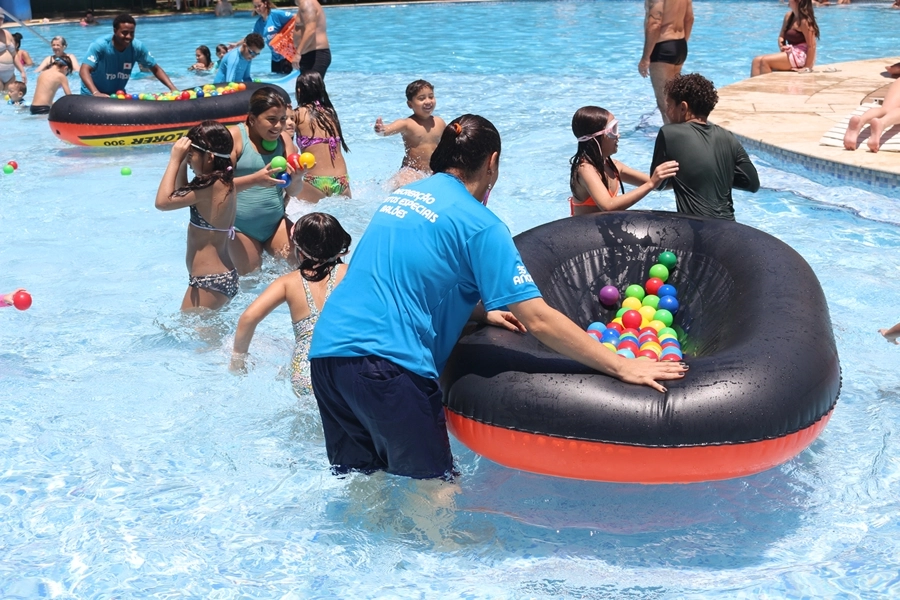 Recreação na AABB com o Projeto Sorria – 14 e 15/02/2026