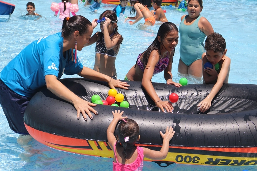 Recreação na AABB com o Projeto Sorria – 14 e 15/02/2026