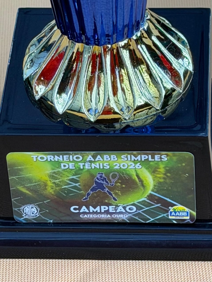 AABB Simples de Tênis – Categoria Masculina (Ouro) – 29/03/2026